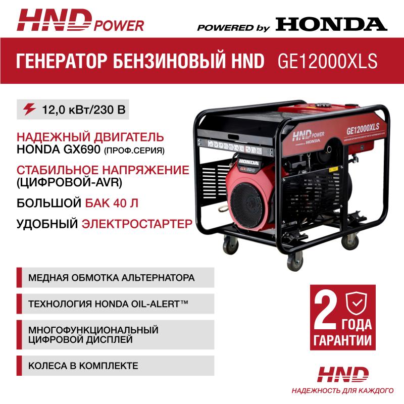 HND GE12000XLS (220В)